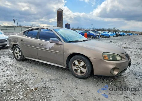 2006 Pontiac Grand Prix z USA, uszkodzony, nr VIN 2G2WP552361187202
